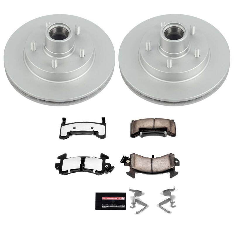 Power Stop 82-87 Buick Regal Front Z36 Coated Truck & Tow Brake Kit