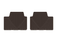 WeatherTech 19-26 BMW 3 Series 330i/21-26 BMW M3 Competition Rear All-Weather Floor Mats - Cocoa