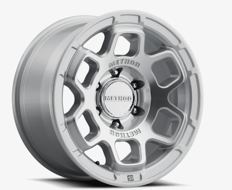 Method MR710-HD Bead Grip 17x8.5 / 6x135 / 0mm Offset / Machined Clear Coat Wheel