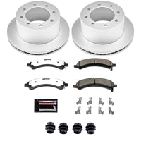 Power Stop 03-08 Chevrolet Express 3500 Rear Z36 Coated Truck & Tow Brake Kit