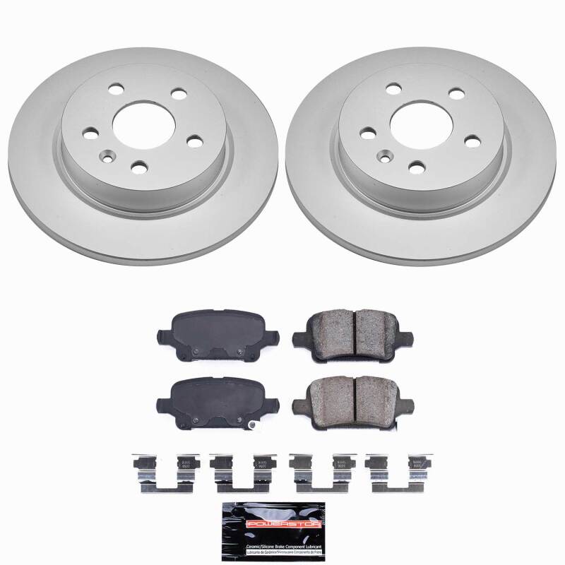 Power Stop 2016 Chevrolet Cruze Rear Z23 Coated Brake Kit