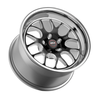 Weld S77 15x8 / 5x4.5 BP / 5.5in. BS 25mm Offset 3.18ID  Black Wheel (Medium Pad) - Non-Beadlock