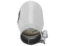 aFe MACH Force-Xp Universal Exhaust Tip 3 IN Inlet x 4-1/2 IN Outlet x 9 IN L- Polished Tip