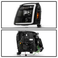 Spyder 07-14 GMC Yukon High-Power LED Headlights - Black (PRO-YD-GY07V2PL-BK)