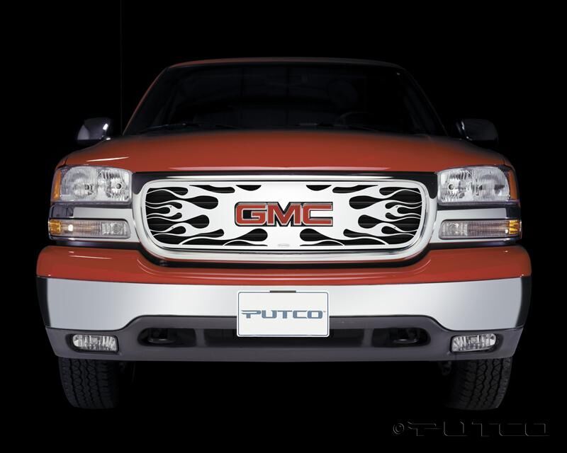 Putco 07-13 GMC Sierra LD Flaming Inferno Stainless Steel Grille