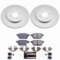 Power Stop 2016 Scion iM Rear Z23 Coated Brake Kit