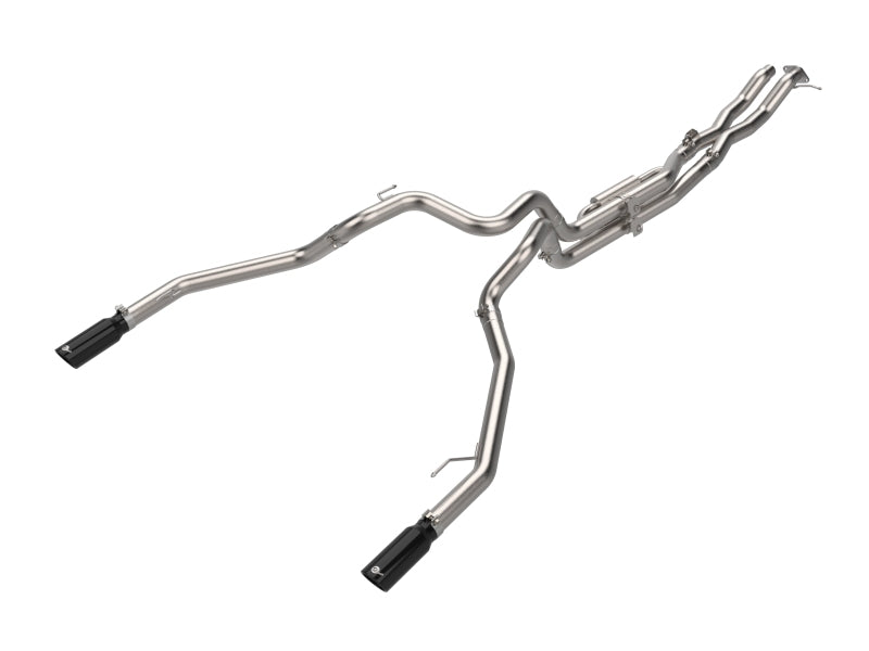 aFe Vulcan Series 3in 304SS Cat-Back Exhaust 24-25 Ford Ranger Raptor V6-3.0L (tt) w/ Black Tips