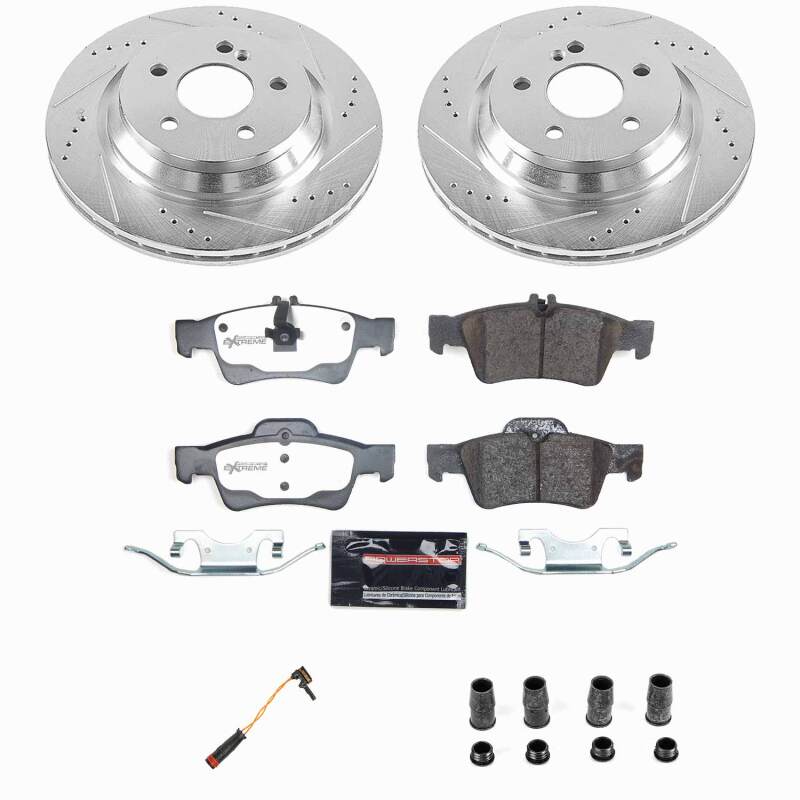 Power Stop 12-13 Mercedes-Benz S350 Rear Z26 Truck & Tow Brake Kit