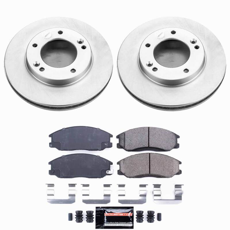 Power Stop 03-06 Kia Sorento Front Z23 Coated Brake Kit