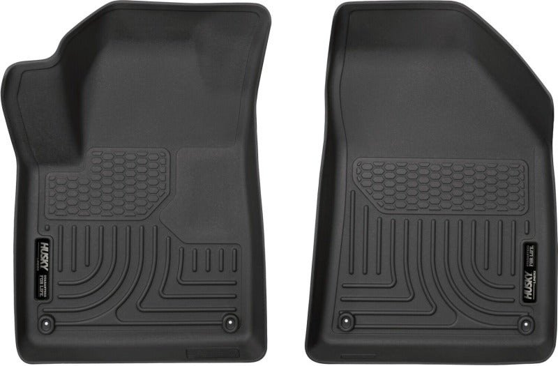 Husky Liners 15-23 Jeep Cherokee WeatherBeater Front Floor Liner - Black