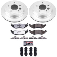 Power Stop 04-06 Ford E-150 Rear Z36 Coated Truck & Tow Brake Kit