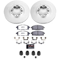 Power Stop 97-03 Infiniti QX4 Front Z36 Coated Truck & Tow Brake Kit