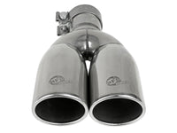 aFe MACH Force-Xp Universal Exhaust Tip 2-1/2 IN Inlet x 3-1/2 IN Outlet X 12 IN L