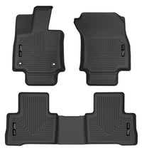 Husky Liners 21-24 Toyota Venza WeatherBeater Front & 2nd Row Floor Liners - Black