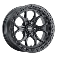 Weld 18x9 Ledge 6 6x135 ET00 BS 5.00 Satin Black / Satin Black Ring 87.1