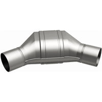MagnaFlow Universal Catalytic Converter 2.00inch Angled In/Out FED