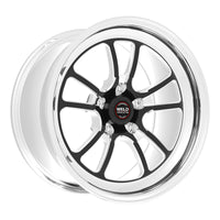Weld S70 RT-S 17x10in / 5x115 BP / 6.7in. BS - Black Center - Polished Shell Wheel