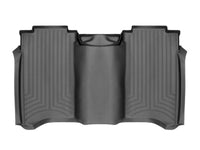 WeatherTech 2017+ Nissan Titan / Titan XD Rear FloorLiner - Black (Crew Cab; Fits Both Vinyl/Carpet)