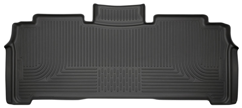 Husky Liners 2017 Chrysler Pacifica (Stow and Go) Weatherbeater 2nd Row Black Floor Liners