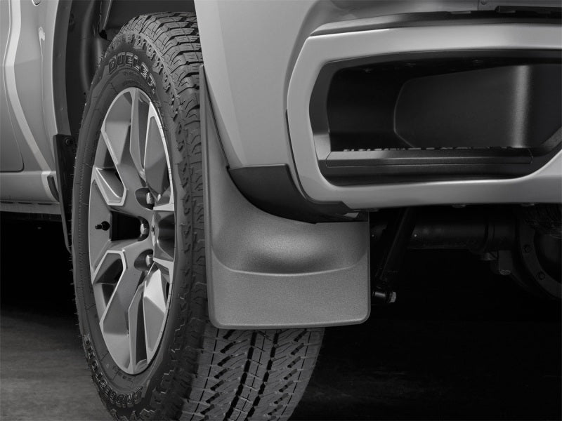 WeatherTech 2026 Subaru Forester Wilderness No Drill MudFlaps - Rear  - Black
