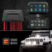 XKGlow XKcommand Bluetooth Switch Panel for Lights 12V Accessory Offroad