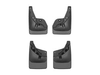WeatherTech 24-25 Toyota Tacoma w/o Fender Flares Front & Rear No Drill MudFlaps - Black