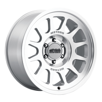 Method MR703 Bead Grip 20x9 -12mm Offset 5x5 71.5mm CB - Machined Clear Coat