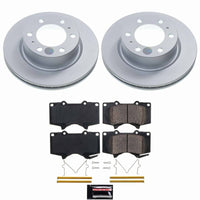Power Stop 24-25 Toyota Tacoma Front Z17 Coated Brake Kit
