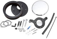 K&N Street Round Metal Intake System - Harley-Davidson - Red Filter 6-8 Size 2.4in In Dia 2.5in H