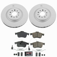 Power Stop 15-22 Ram ProMaster City Front Z23 Coated Brake Kit