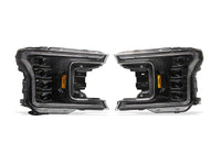 Raxiom 18-20 Ford F-150 CXR Series V2 LED Headlights- Black Housing- Clear Lens