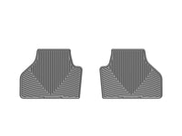 WeatherTech 11+ BMW X3 Rear Rubber Mats - Grey