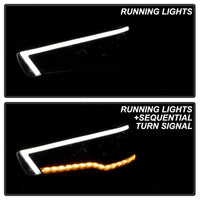 Spyder 08-17 Mitsubishi Lancer EVO 10 Projector Headlights - Black (PRO-YD-ML08V2HIDSI-SEQ-BK)