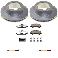 Power Stop 10-18 Freightliner Sprinter 3500 Rear Z36 Coated Truck & Tow Brake Kit