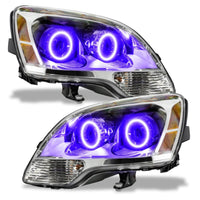 Oracle 07-12 GMC Acadia LED Headlight Halo Kit - UV/Purple