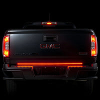 Putco 23-24 GMC Canyon 48In Direct Fit Red Blade Kit Tailgate Bars