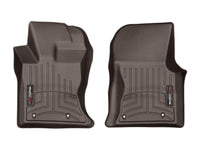 WeatherTech 2017+ Jaguar F-Pace Front FloorLiner - Cocoa