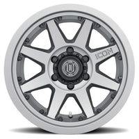 ICON Rebound Pro 17x8.5 / 5x5.5 / 0mm / 4.75in BS Titanium Wheel