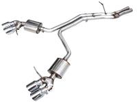 AWE Tuning 19-21 Porsche Macan 3.0T/2.9TT Touring Edition Cat-Back Exhaust w/ Chrome Silver Tips