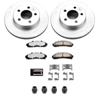 Power Stop 95-01 Ford Explorer Front Z36 Coated Truck & Tow Brake Kit