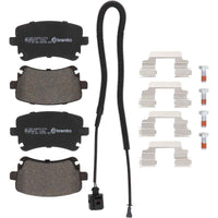 Brembo OE 04-06 Volkswagen Phaeton PRIME Low-Met Brake Pad - Rear