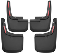 Husky Liners 2015-2017 Ford F-150 w/ OE Fender Flares Front and Rear Mud Guards - Black