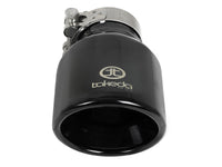 aFe Takeda Universal Exhaust Tip 2-1/2 IN Inlet x 4 IN Outlet x 6 IN L- Black