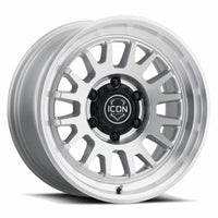 ICON Alloys Anza Silver Machined - 17x8.5 / 6x135 / 6mm / 5in BS