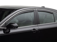 WeatherTech 15-21 Subaru WRX/WRX Sti Front & Rear Side Window Deflectors - Matte Black