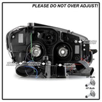 Spyder 18-21 VW Golf MK7.5 Projector Headlights - Black (PRO-YD-VG18SI-SBGR-BK)