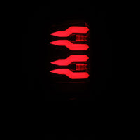 AlphaRex 94-01 Dodge Ram 1500/2500/3500 LUXX-Series LED Tail Lights - Black/Red