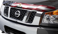 Husky Liners 16-24 Nissan Titan Xd Hood Shield - American Flag w/ Eagle