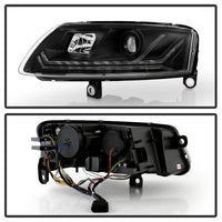 Spyder 09-11 Audi A6 Xenon/HID Model Only Projector Headlights - (PRO-YD-ADA609HID-SEQ-BK)