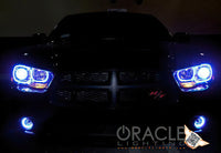 Oracle 11-12 Dodge Charger LED Fog Light Halo Kit - Red